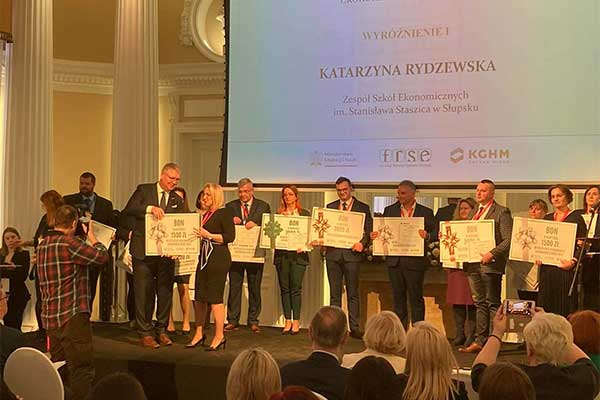 Read more about the article Katarzyna Rydzewska wyróżniona