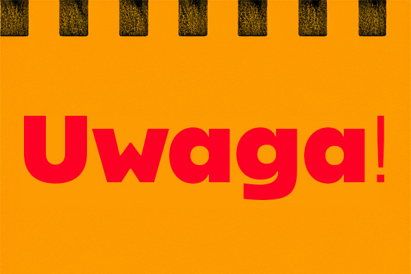 Uwaga!